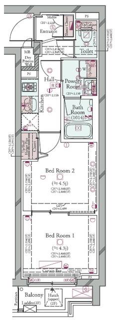 間取図(平面図)