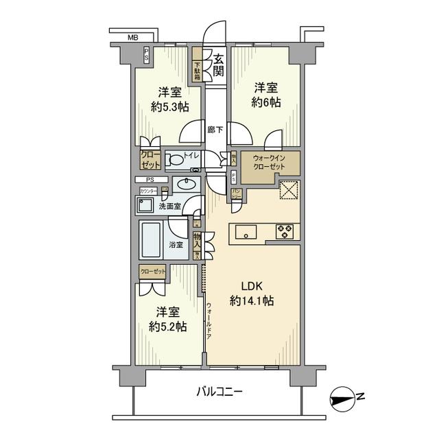 間取図(平面図)