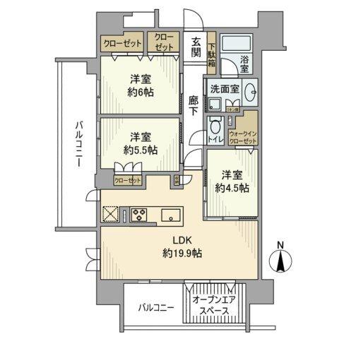 間取図(平面図)