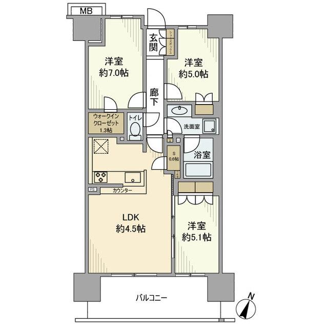 間取図(平面図)