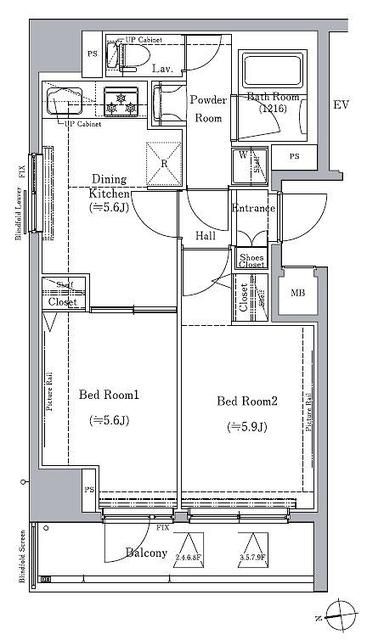 間取図(平面図)