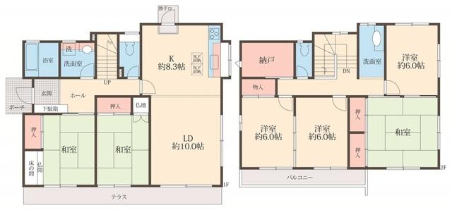 間取図(平面図)