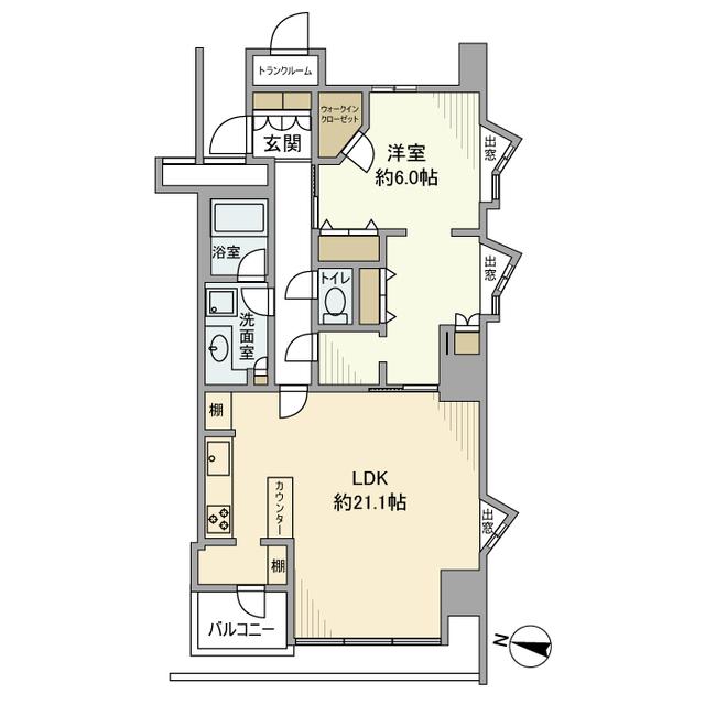 間取図(平面図)