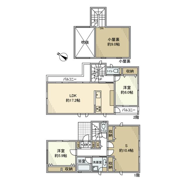 間取図(平面図)