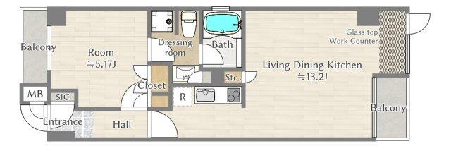 間取図(平面図)