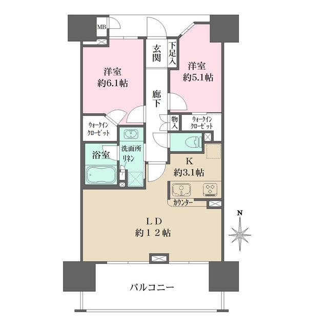 間取図(平面図)