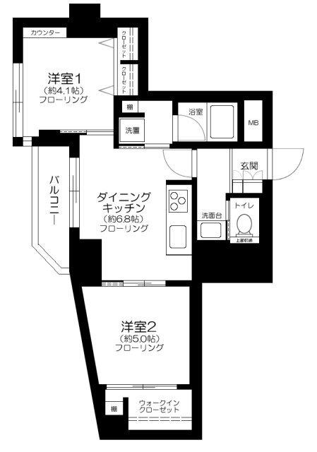 間取図(平面図)
