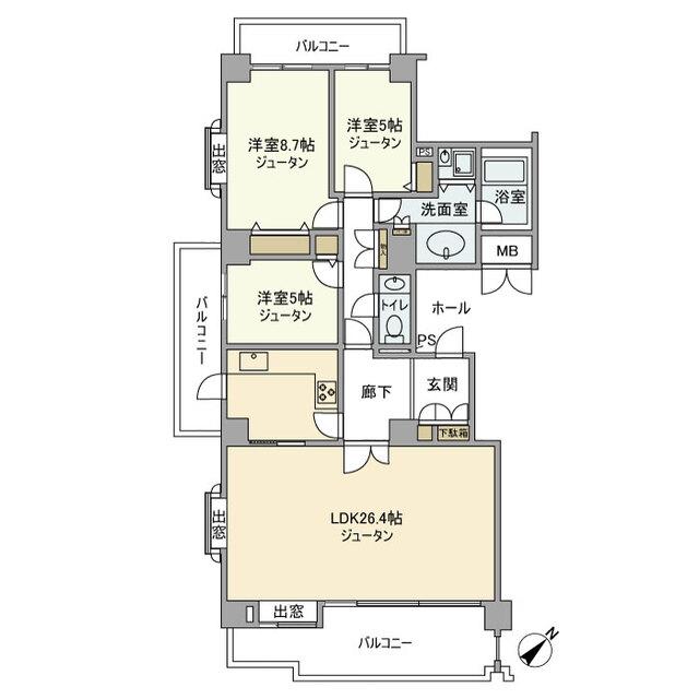 間取図(平面図)