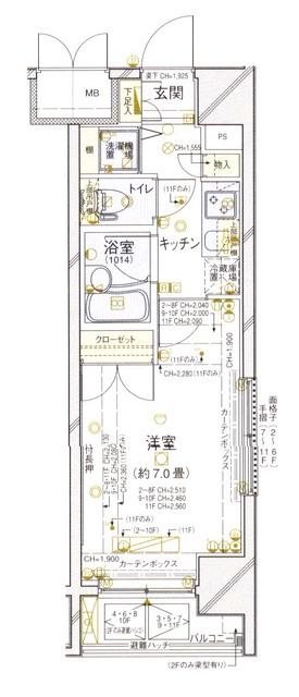 間取図(平面図)