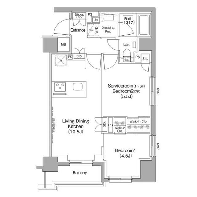 間取図(平面図)