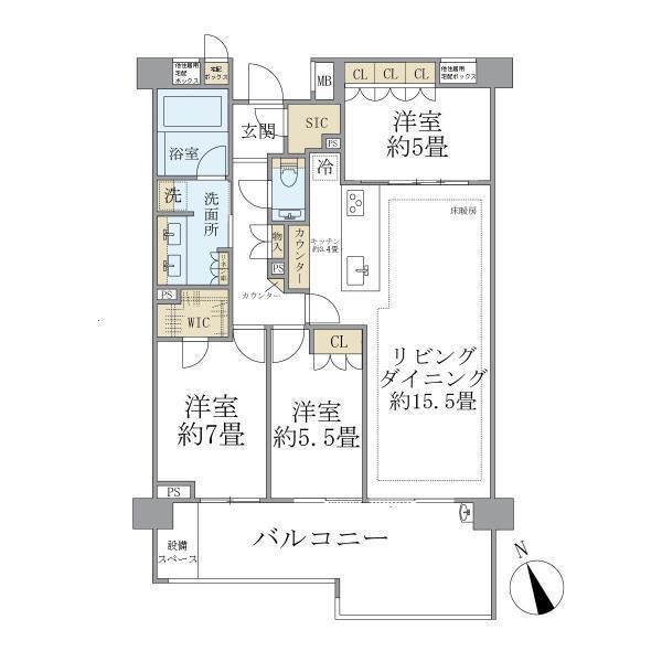 間取図(平面図)
