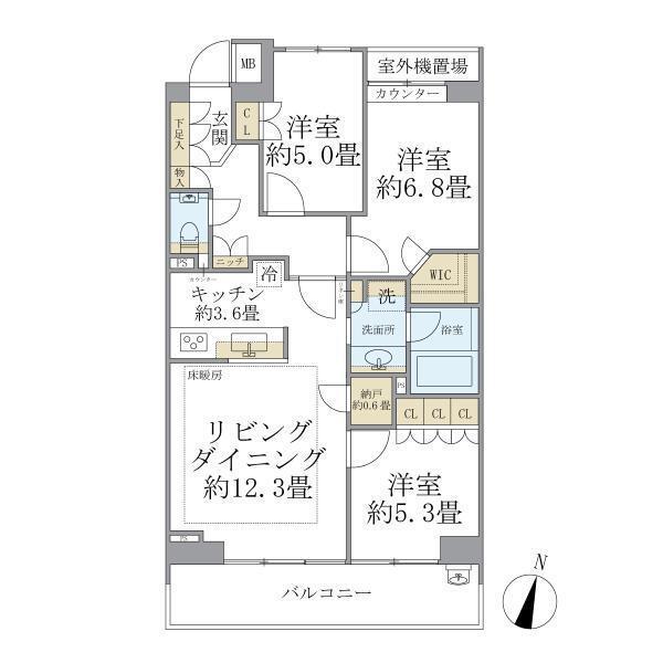 間取図(平面図)