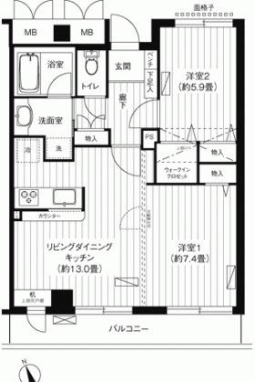 間取図(平面図)