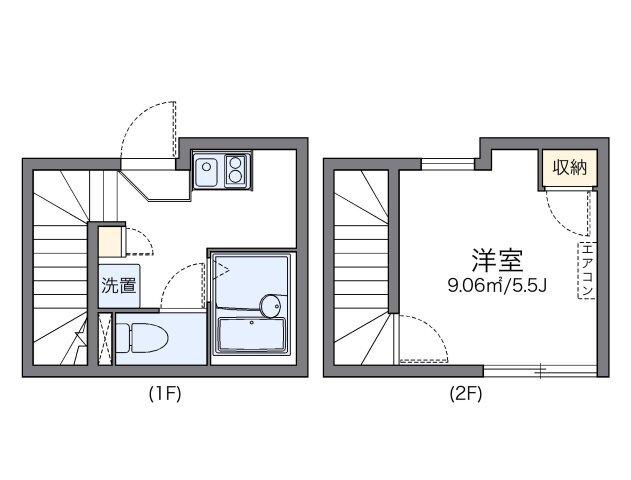 代表的な間取のため実際の間取とは異なる場