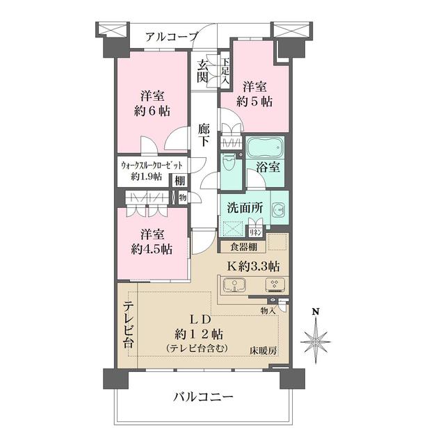 間取図(平面図)