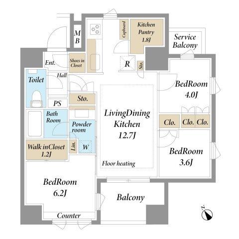 間取図(平面図)