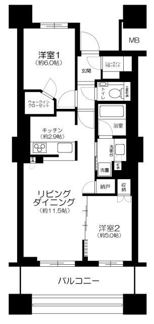 間取図(平面図)