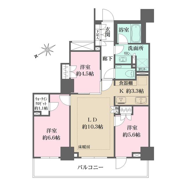 間取図(平面図)