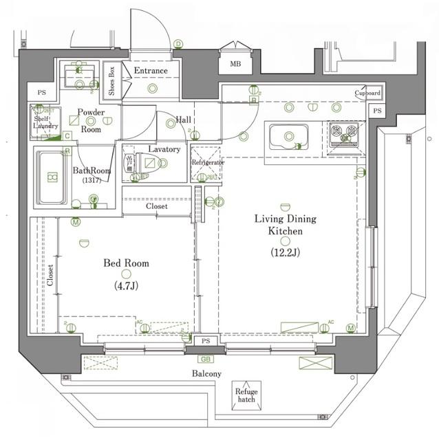 間取図(平面図)