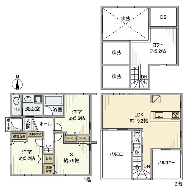 間取図(平面図)