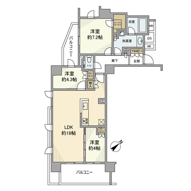 間取図(平面図)