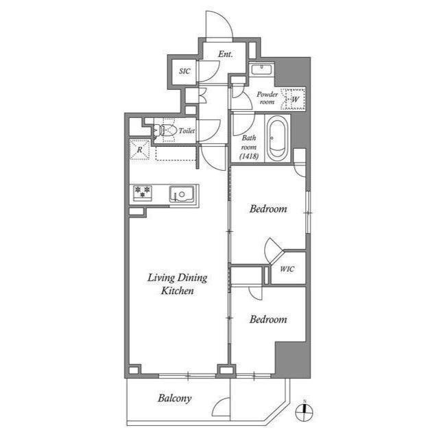 間取図(平面図)