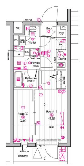 間取図(平面図)