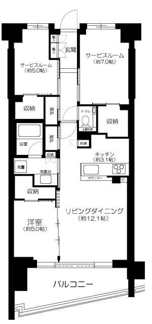 間取図(平面図)