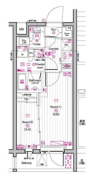 間取図(平面図)