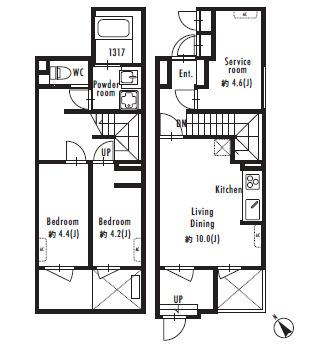 間取図(平面図)
