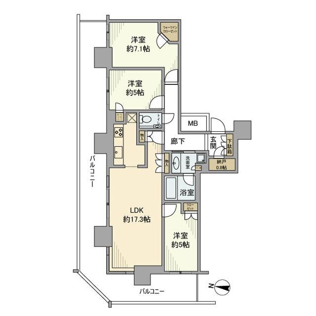 間取図(平面図)