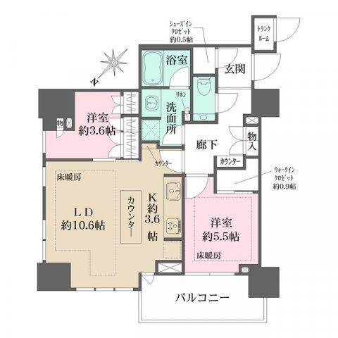 間取図(平面図)