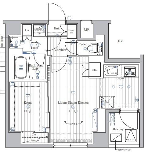 間取図(平面図)