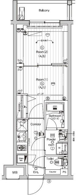 間取図(平面図)