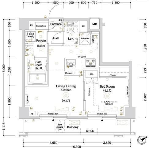 間取図(平面図)