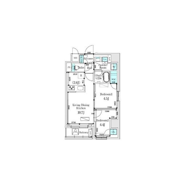 間取図(平面図)