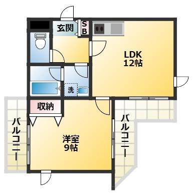 間取図(平面図)