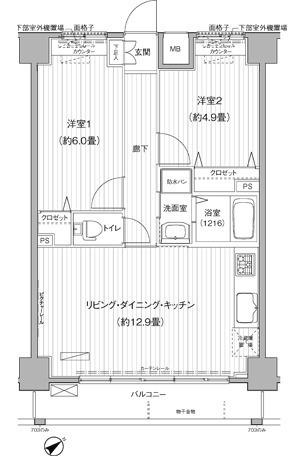 間取図(平面図)