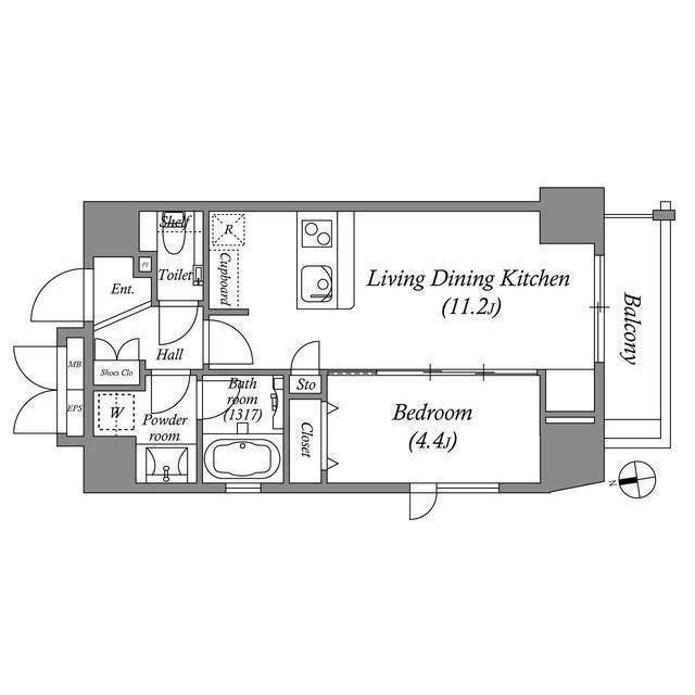 間取図(平面図)