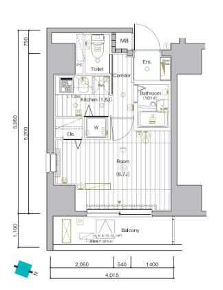 間取図(平面図)