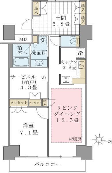 間取図(平面図)