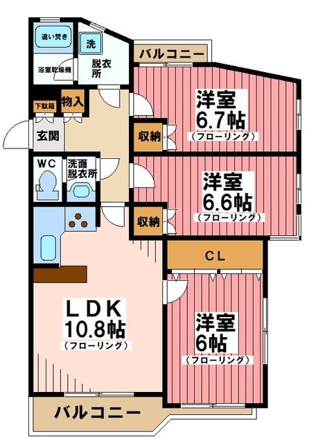 間取図(平面図)