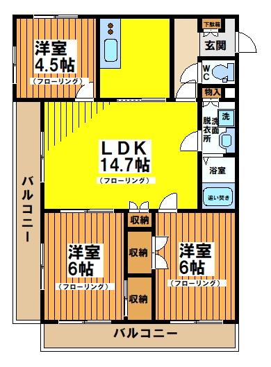 間取図(平面図)
