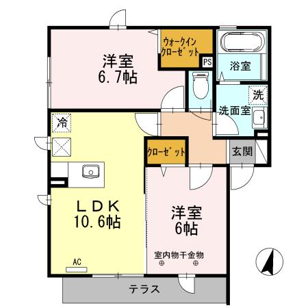  間取り図写真