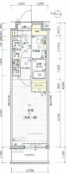 間取図(平面図)