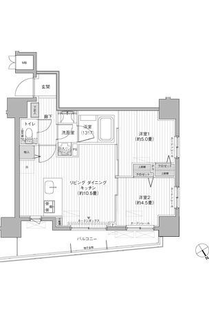 間取図(平面図)