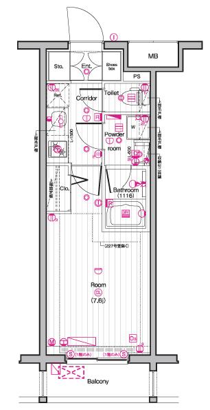 間取図(平面図)