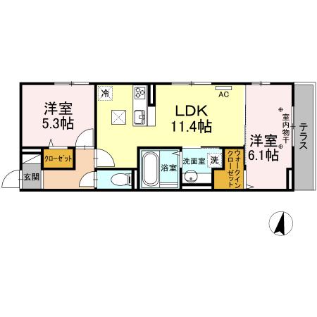  間取り図写真