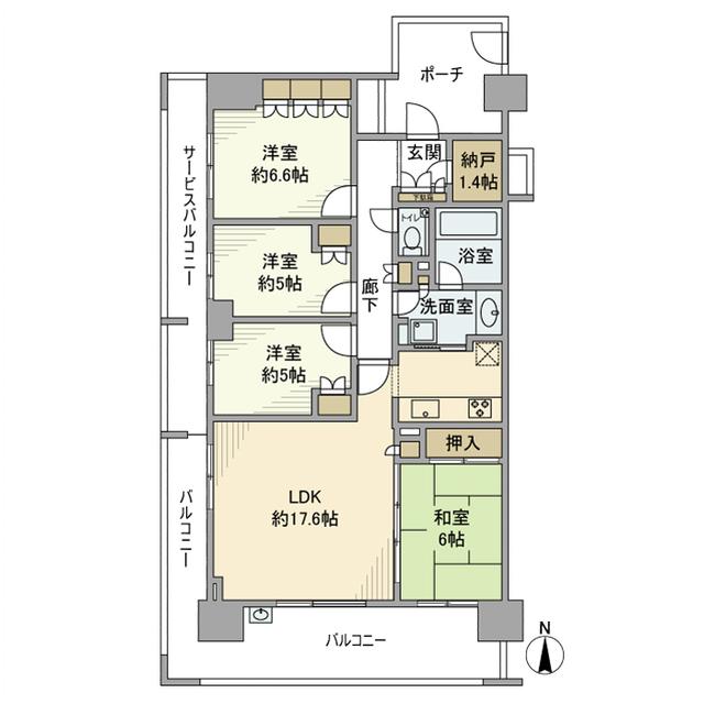 間取図(平面図)