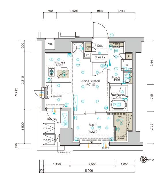 間取図(平面図)